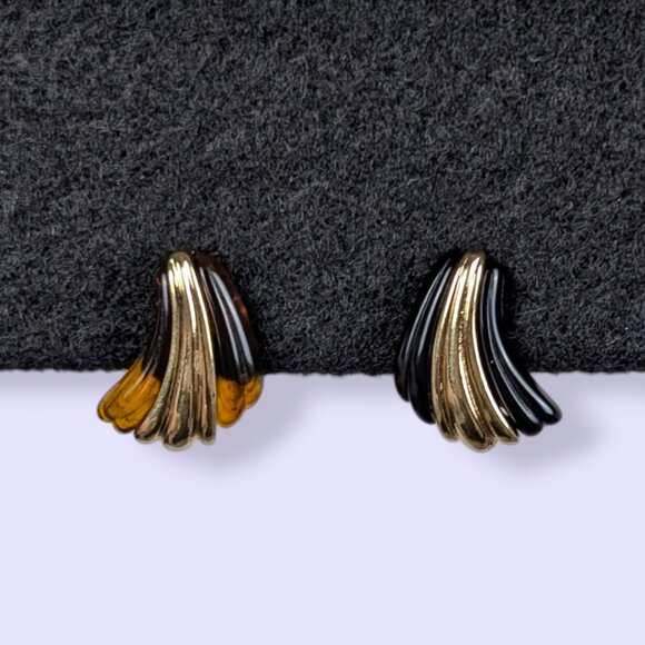 V. Avon "About Town Convertible Stud Earrings - Picture 4 of 8